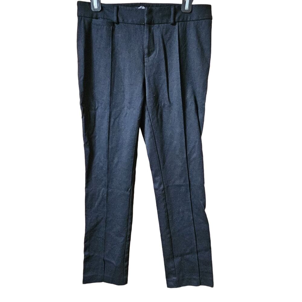 Black Straight Leg Dress Pants Size 8